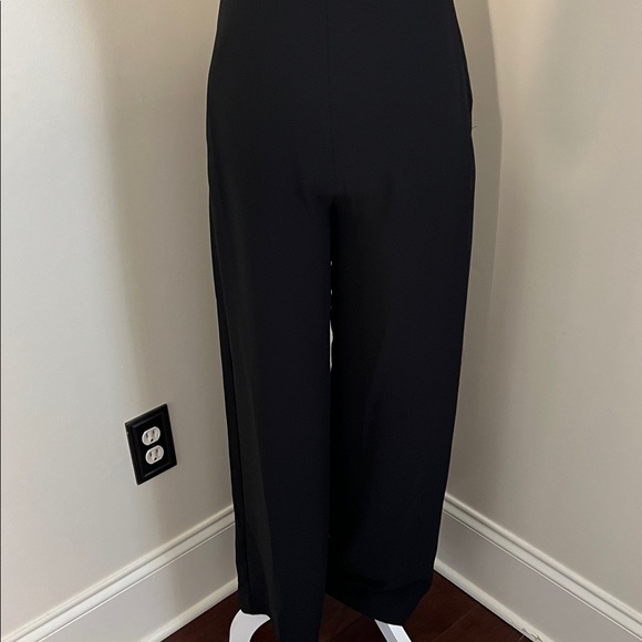 🆕 1.STATE Women's Open-Back Halter Wide-Leg Jumpsuit - Picture 8 of 16